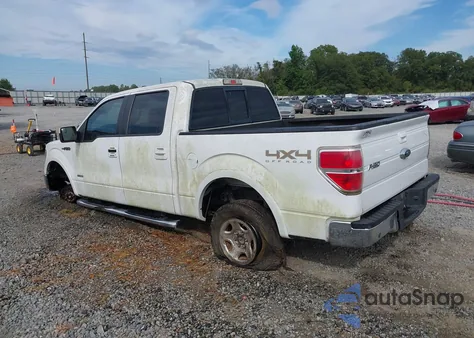 2014 Ford F-150 Lariat z USA, uszkodzony, nr VIN 1FTFW1ET1EKE42704